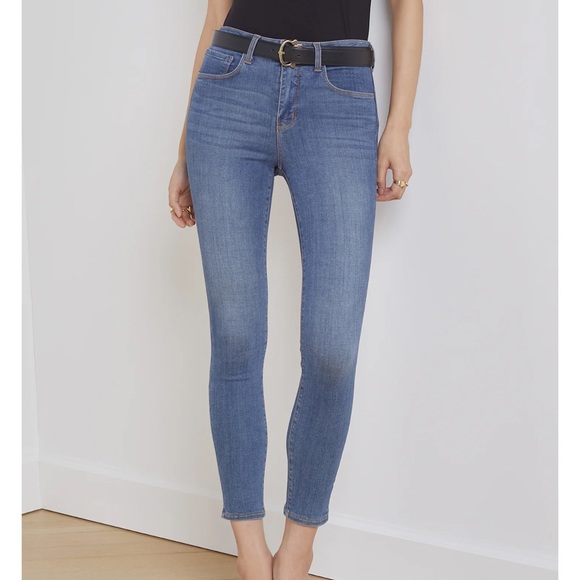 NWT L’AGENCE Margot Jean in Light Vintage - Picture 2 of 3